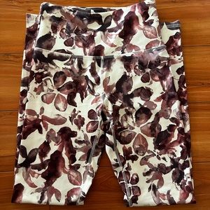 Floral balance leggings